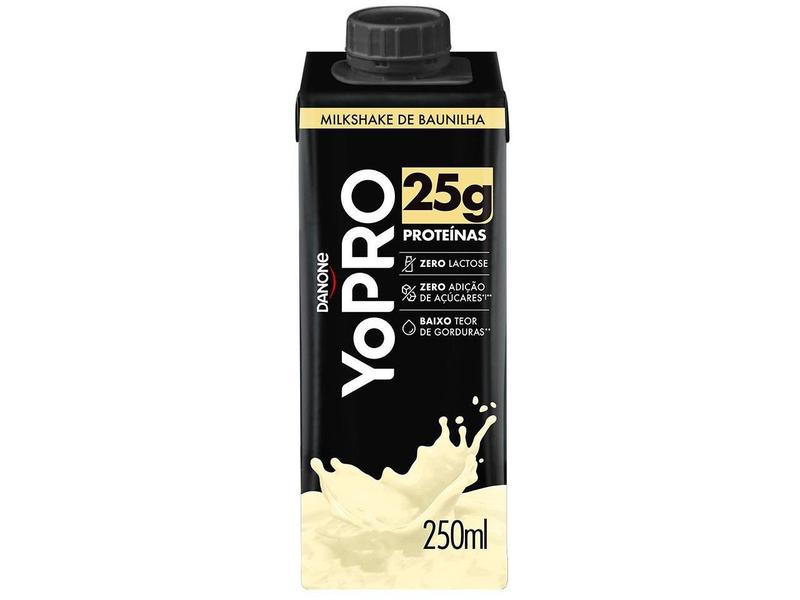 Bebida Láctea UHT com 25g de Proteínas YoPRO - Milkshake Baunilha